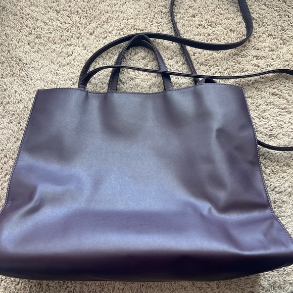 Large Telfar Shopping Bag - EGGPLANT - Picture 3 of 7